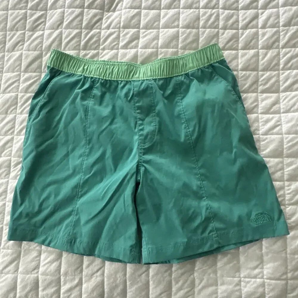 The North Face Shorts Mens Medium Green Class V Spring Bud Athletic Outdoor